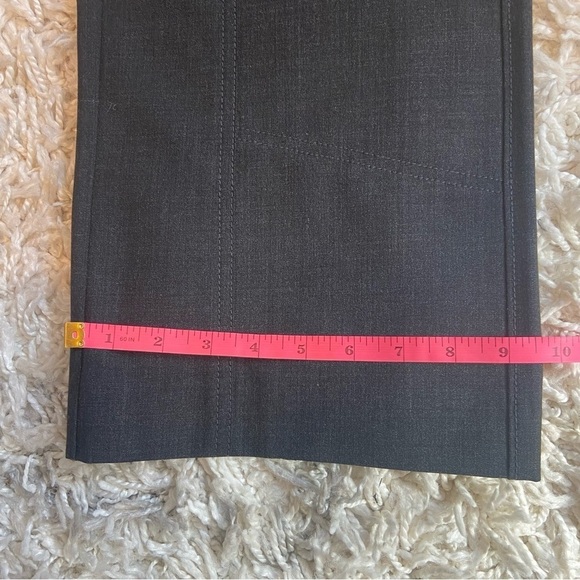 Athleta | Women’s Gray Canyon Casual Wool Blend Zip Calf Pockets Pants Size 10 - Picture 12 of 13